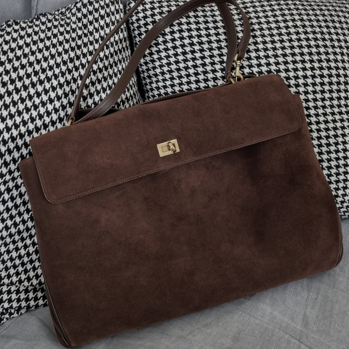 Harper | Bolso de hombro (gamuza)