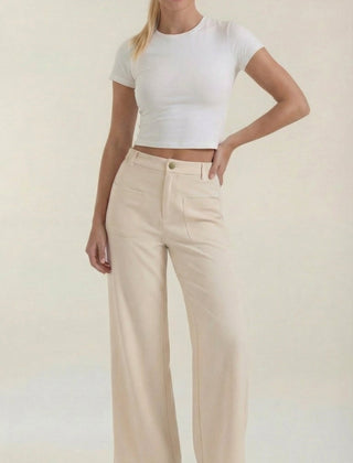 Allison | Pantalón Ancho de Pana