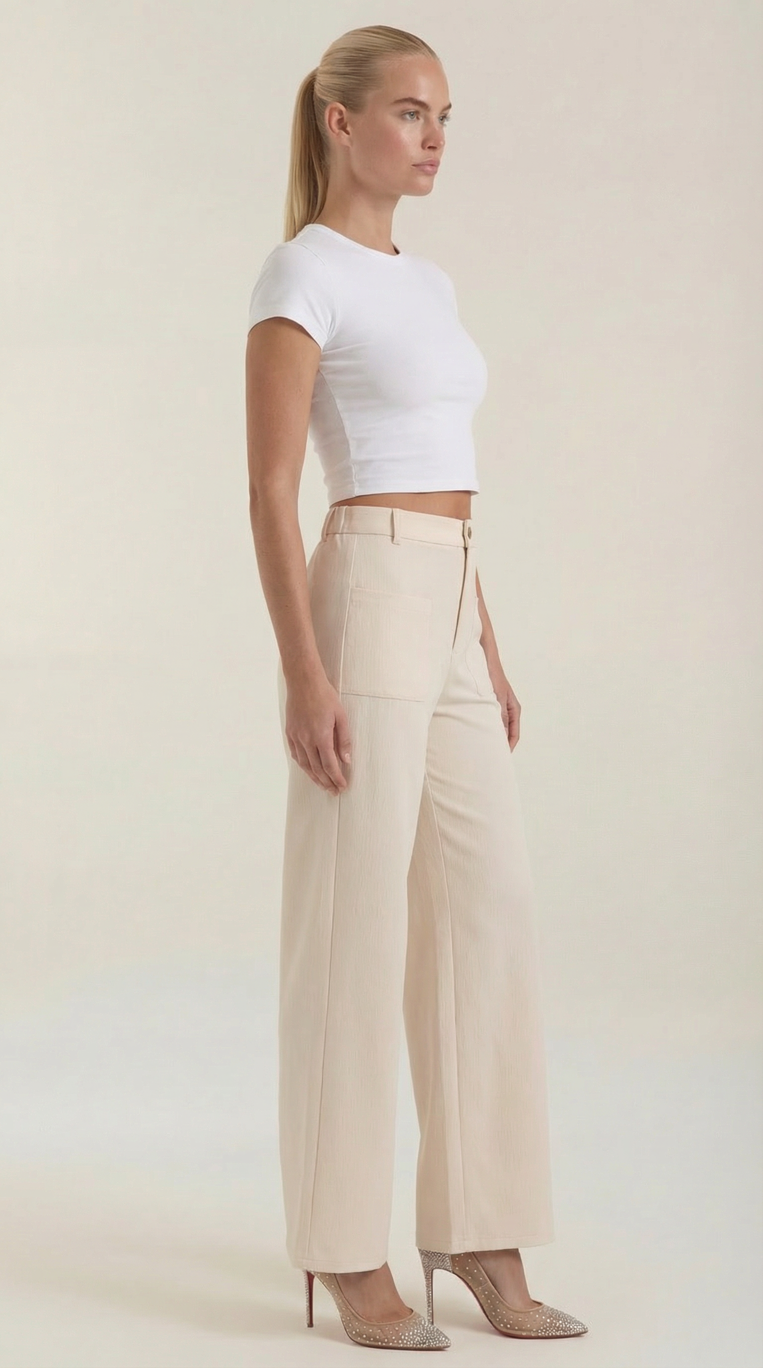 Allison | Pantalón Ancho de Pana