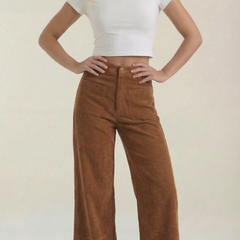 Allison | Pantalón Ancho de Pana