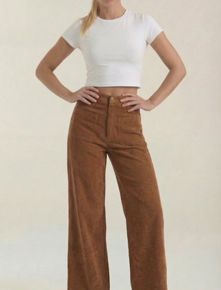 Allison | Pantalón Ancho de Pana