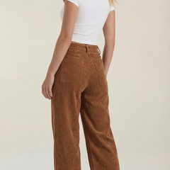 Allison | Pantalón Ancho de Pana