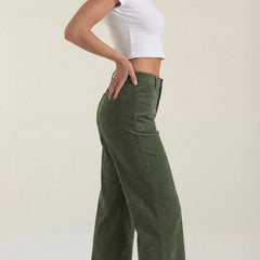 Allison | Pantalón Ancho de Pana
