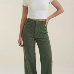 Allison | Pantalón Ancho de Pana