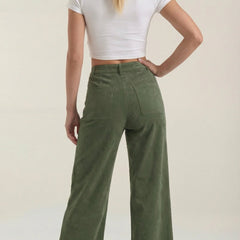 Allison | Pantalón Ancho de Pana