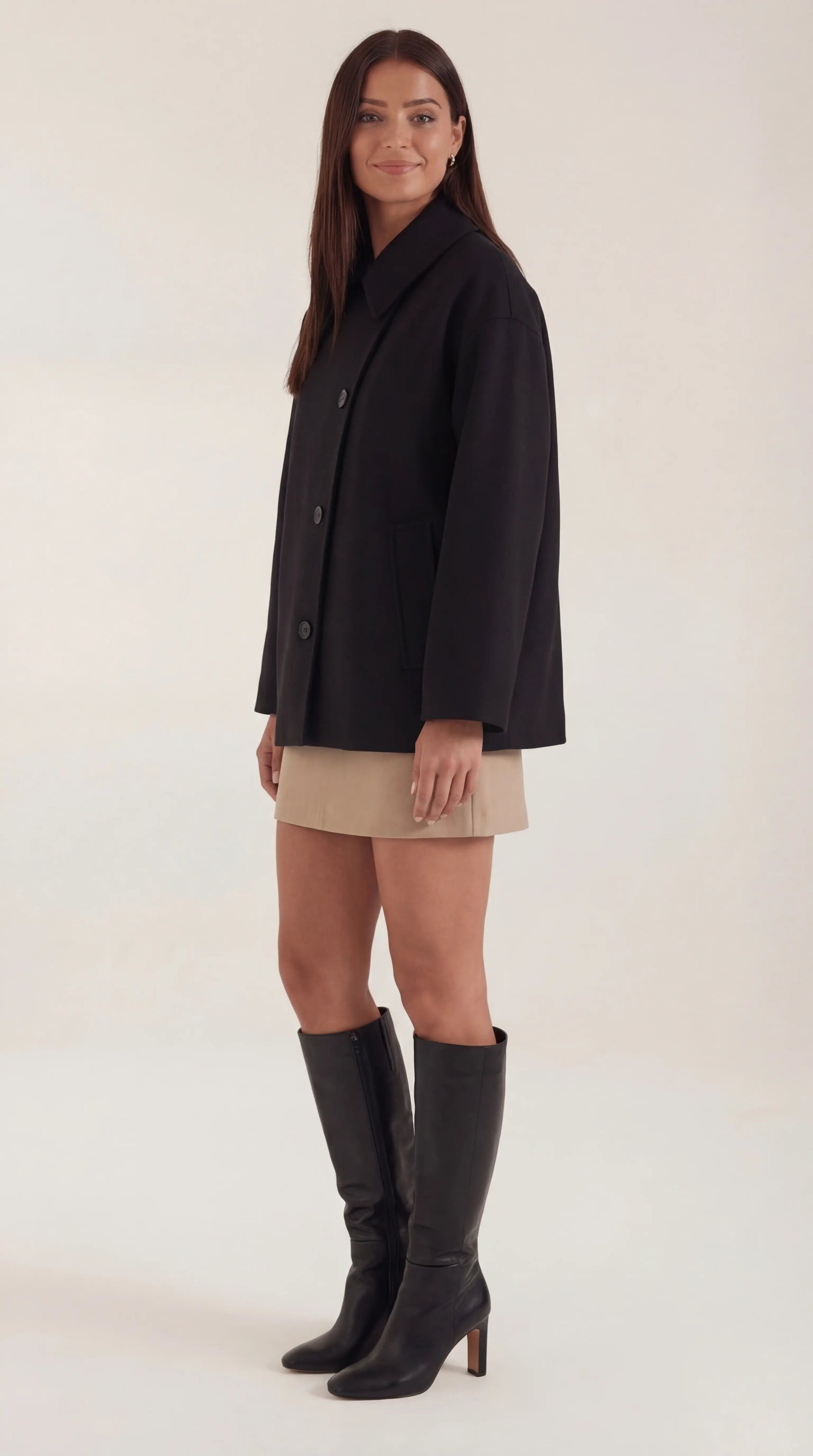 Amanda | Abrigo Asimétrico Oversize