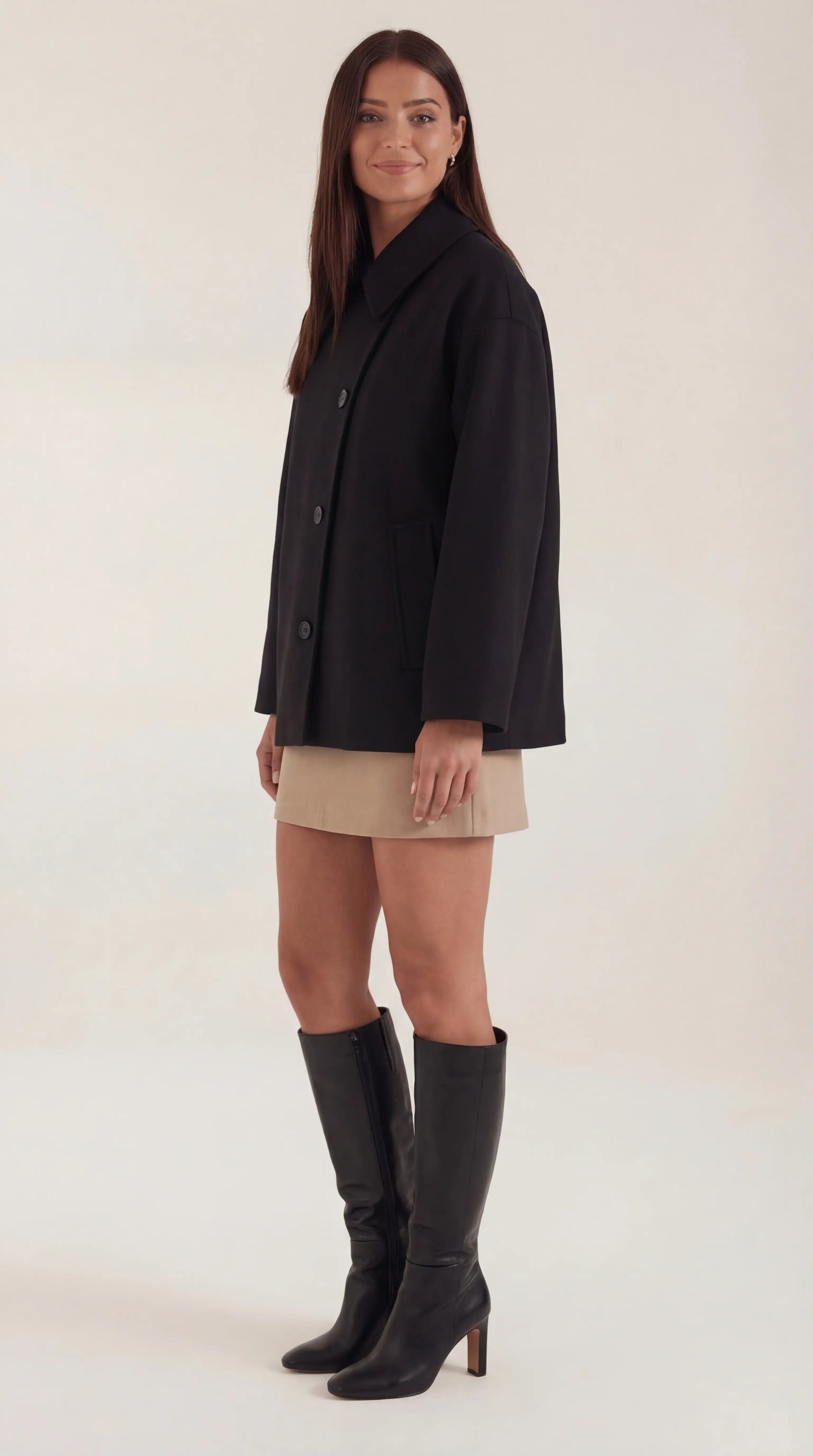 Amanda | Abrigo Asimétrico Oversize
