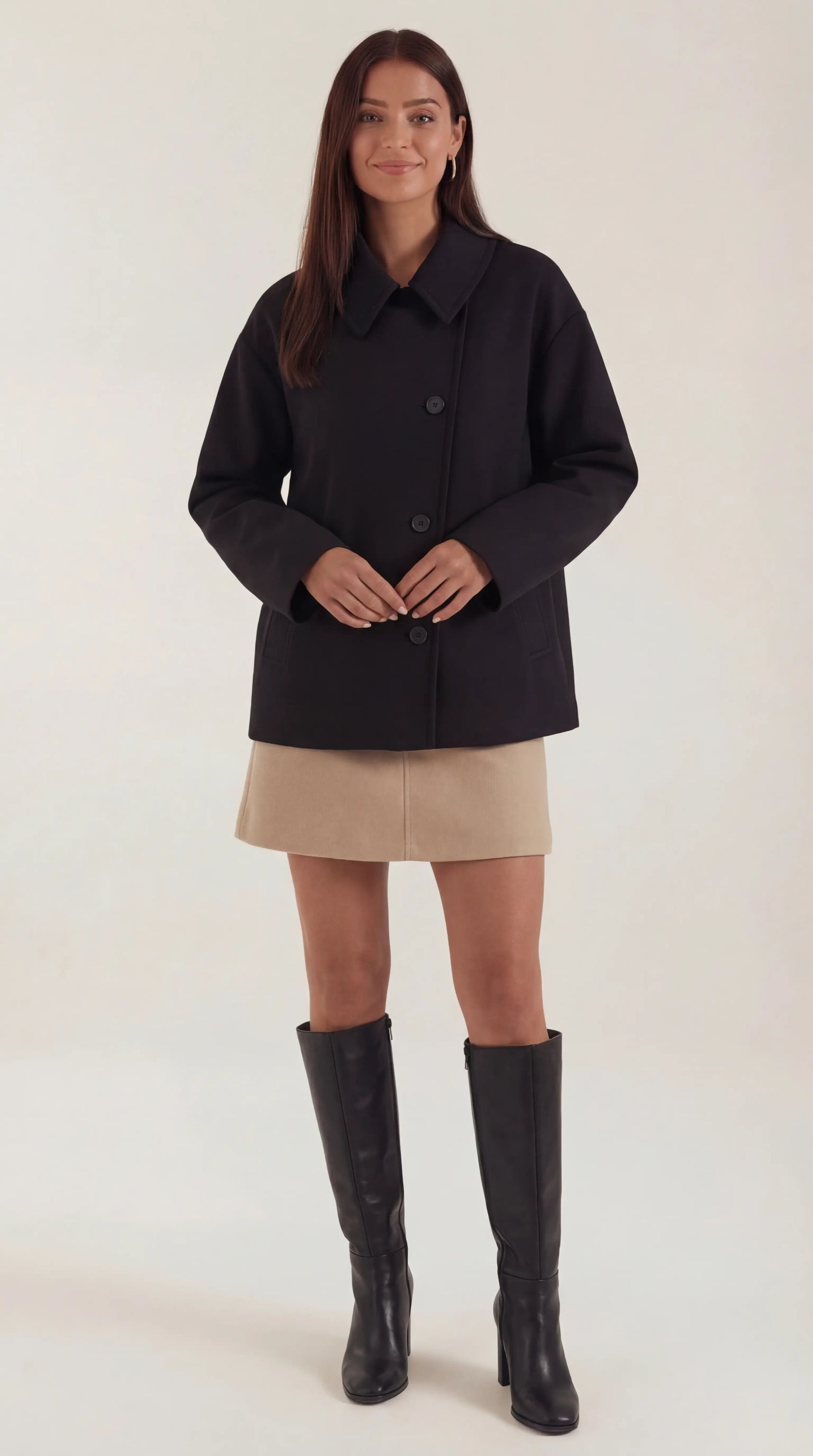 Amanda | Abrigo Asimétrico Oversize