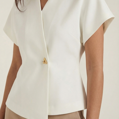Amy | Blusa con Escote en V