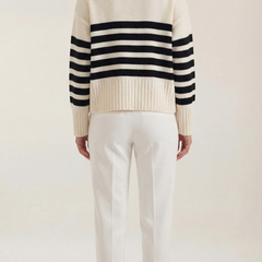 Angela | Suéter Oversize a Rayas