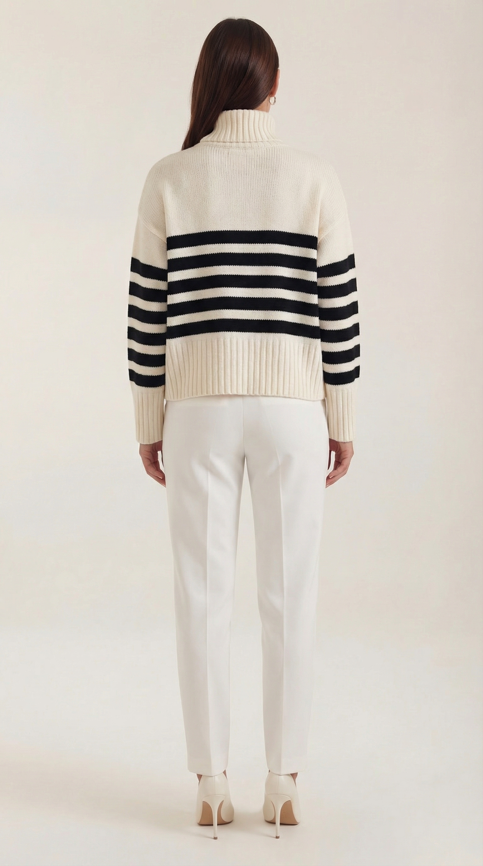 Angela | Suéter Oversize a Rayas