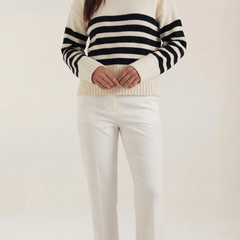Angela | Suéter Oversize a Rayas