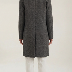 Ann | Gabardina Clásica Gris