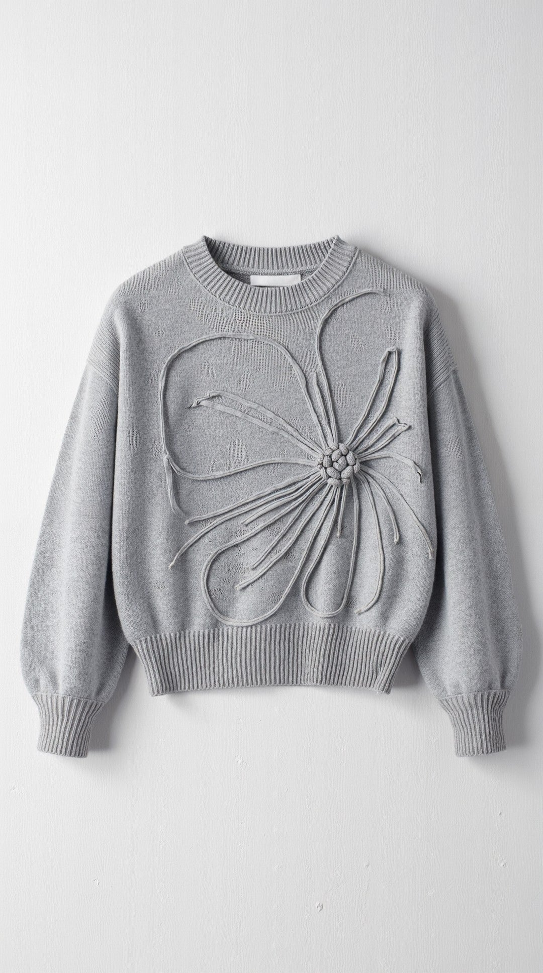 Fabiola | Suéter de Punto con Diseño Floral