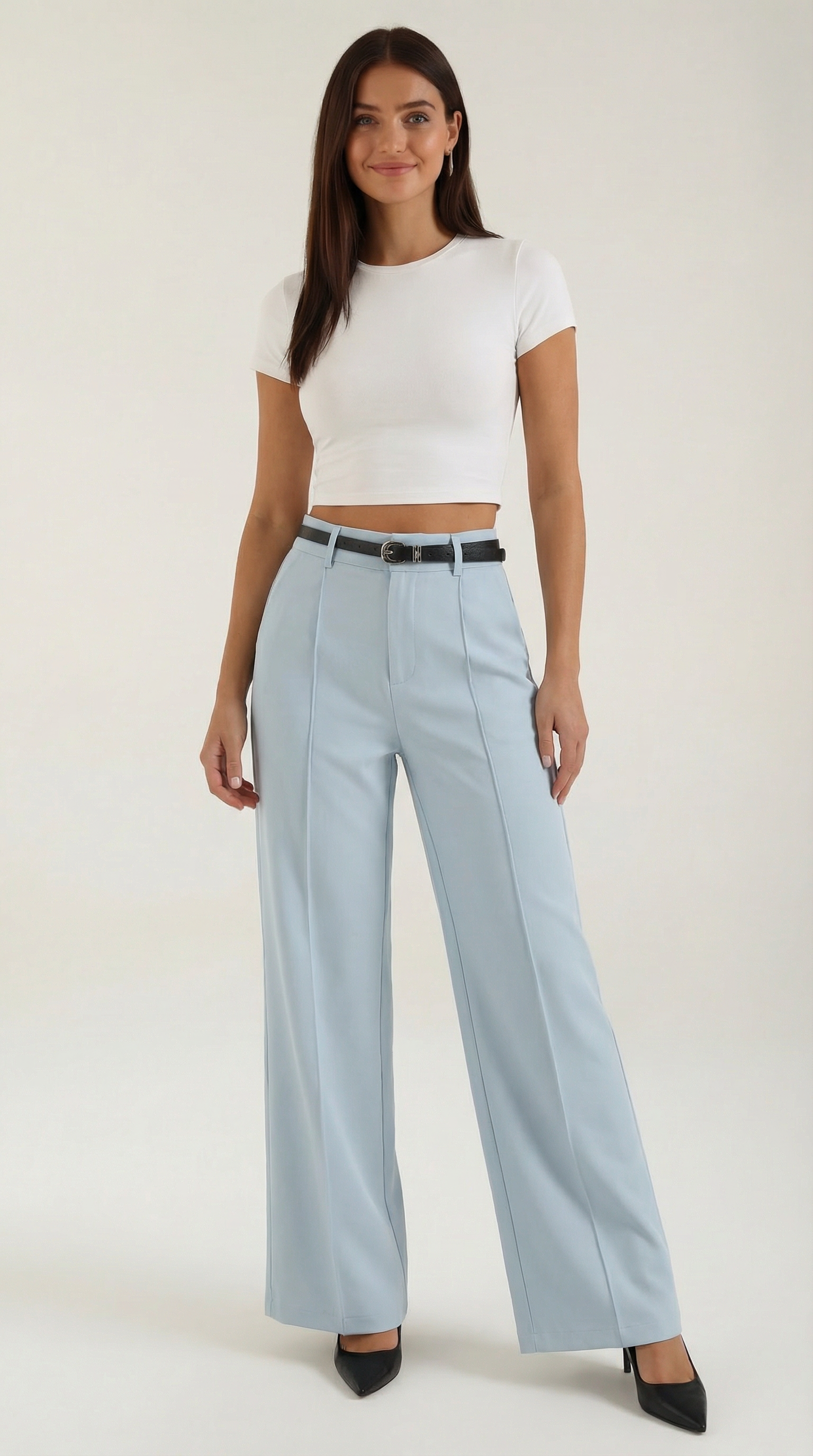 Bertha | Pantalón Amplio de Tela