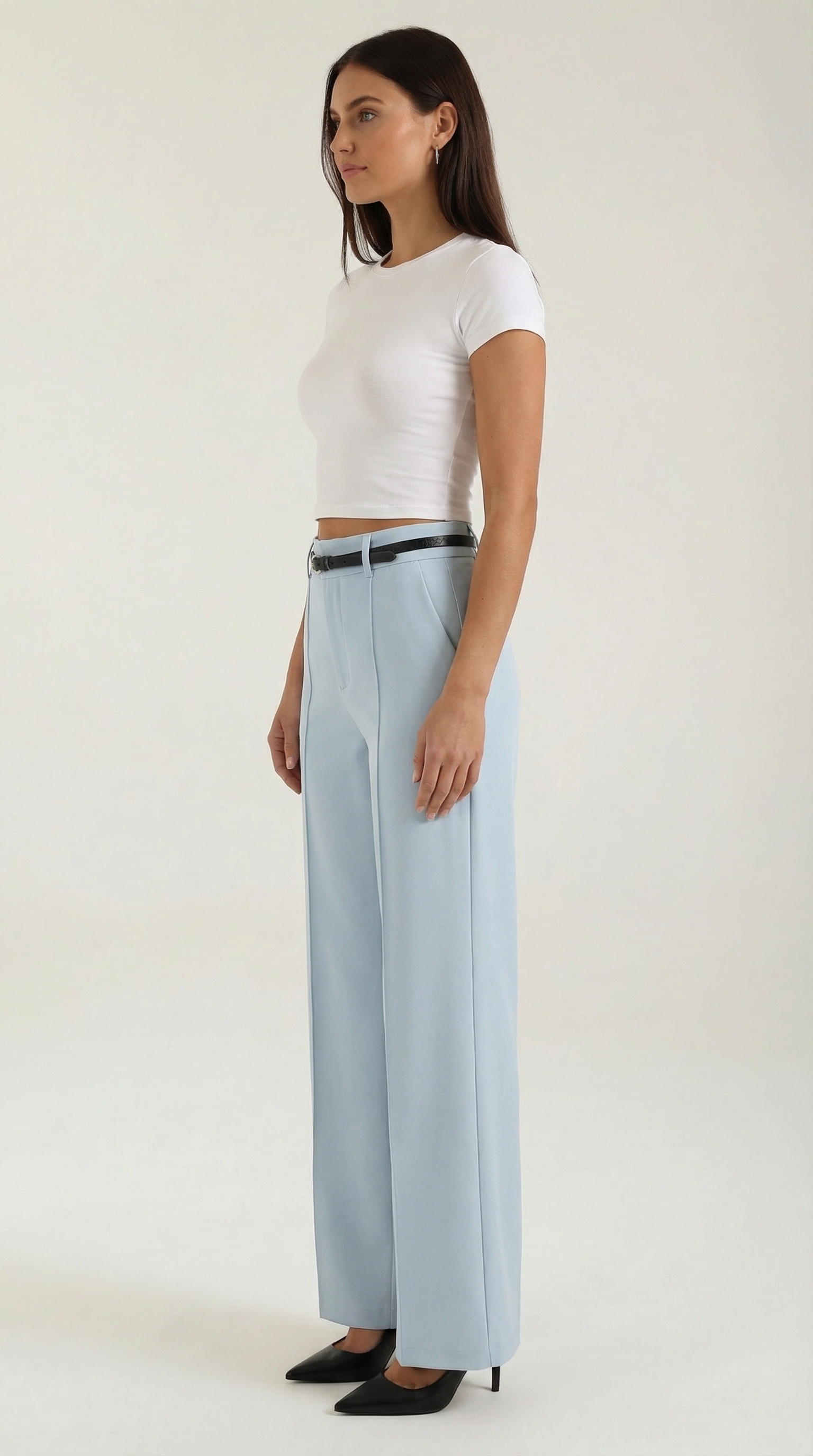 Bertha | Pantalón Amplio de Tela