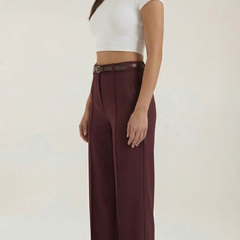 Bertha | Pantalón Amplio de Tela