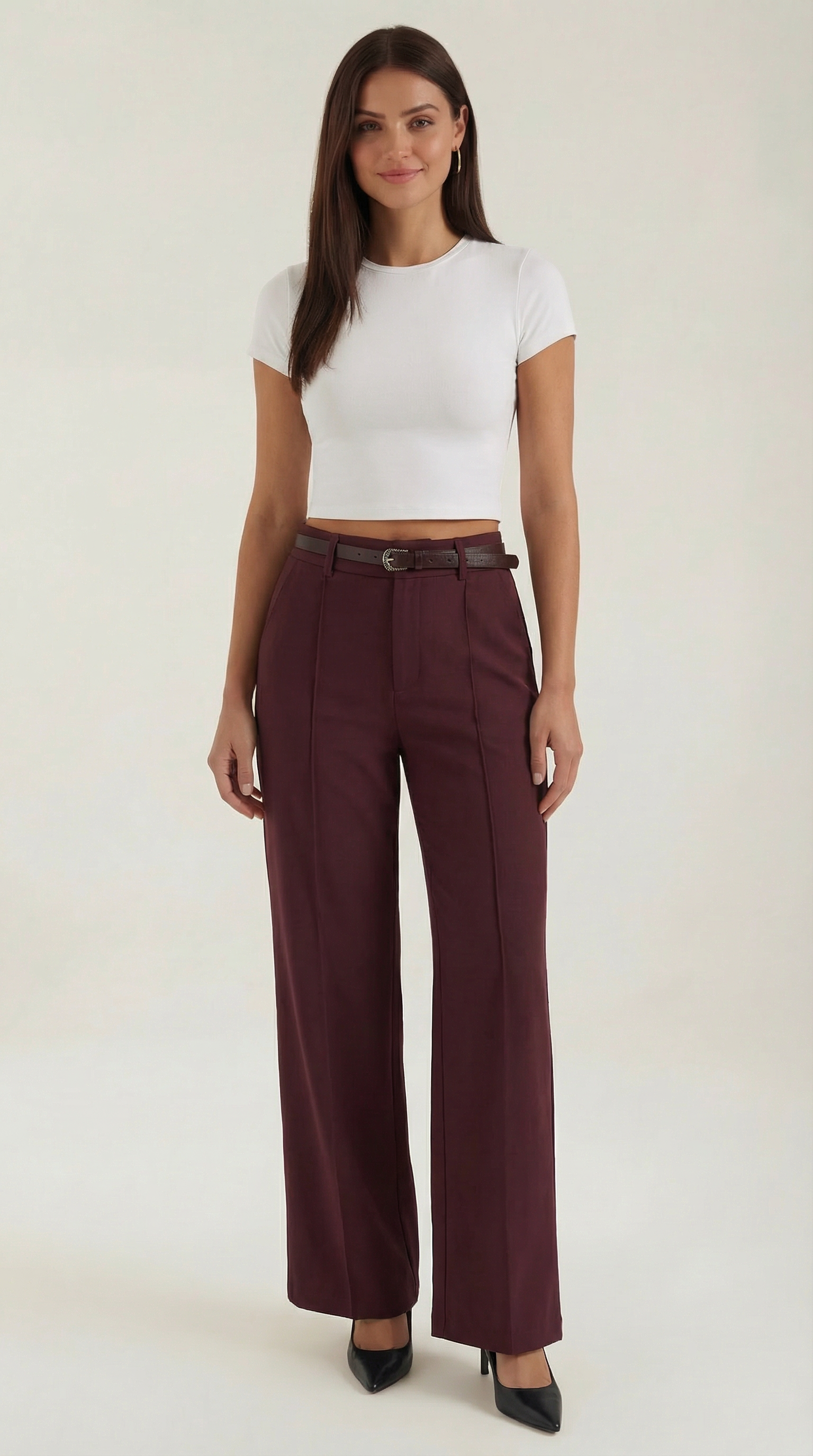 Bertha | Pantalón Amplio de Tela