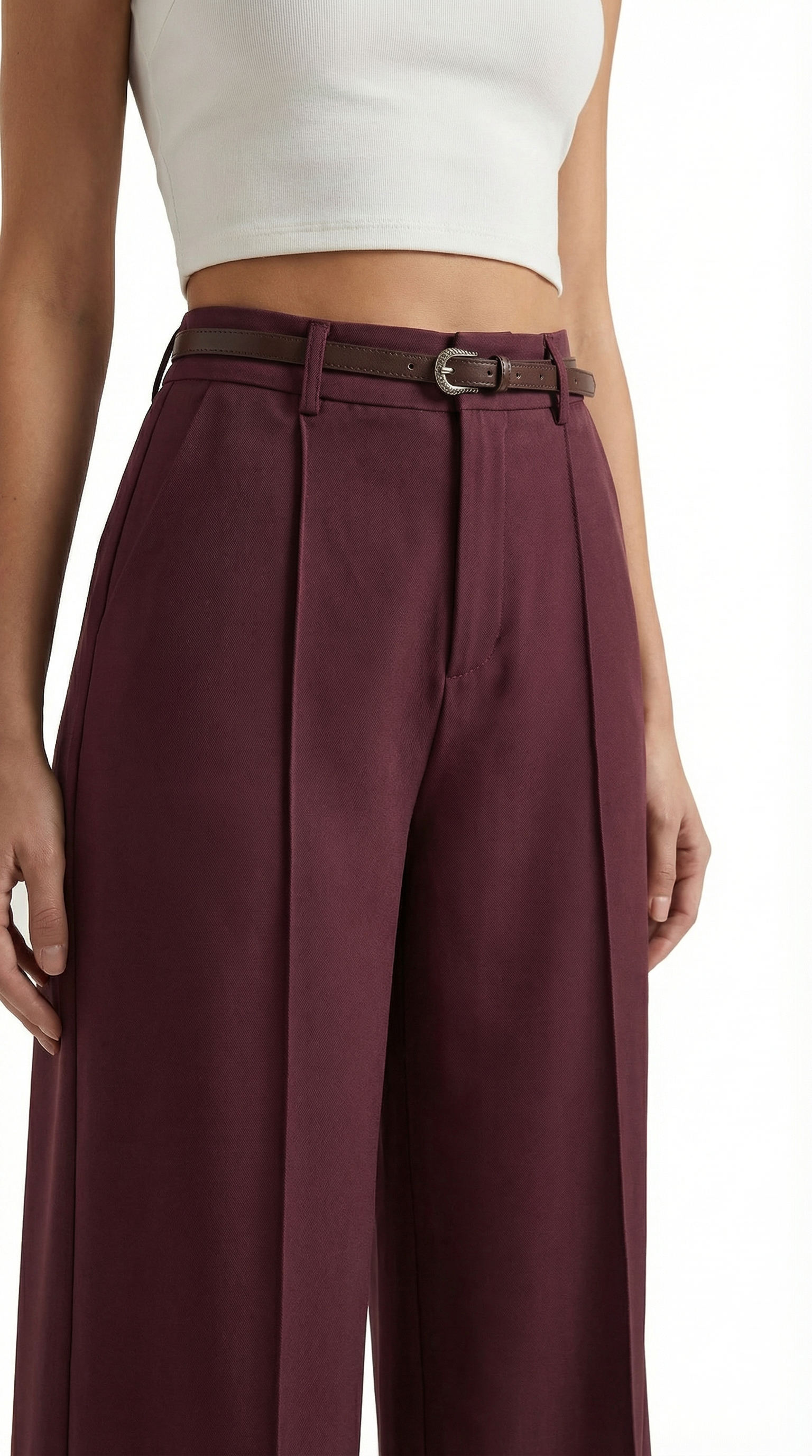 Bertha | Pantalón Amplio de Tela