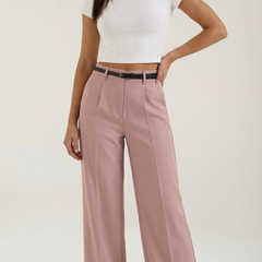 Bertha | Pantalón Amplio de Tela