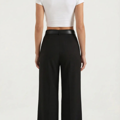 Bertha | Pantalón Amplio de Tela