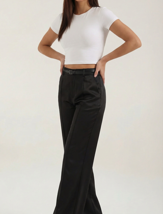 Bertha | Pantalón Amplio de Tela