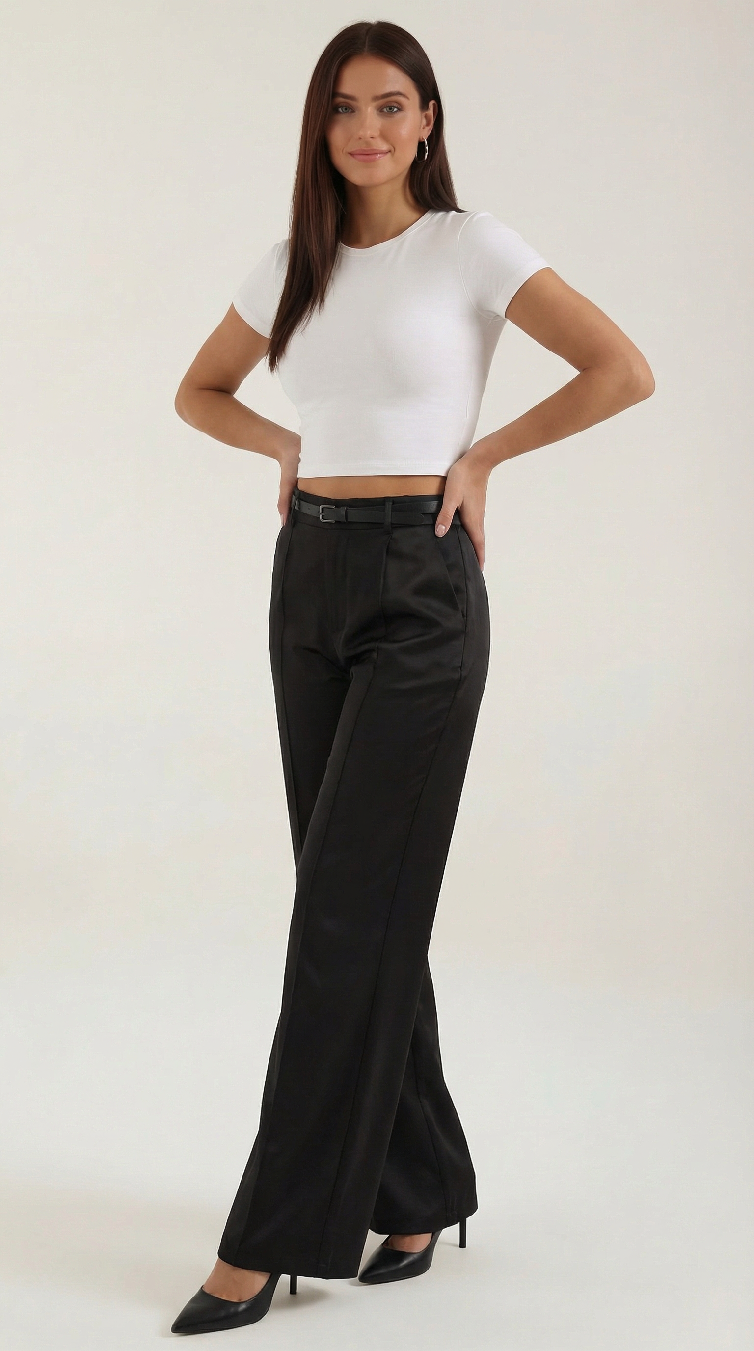 Bertha | Pantalón Amplio de Tela