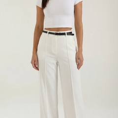 Bertha | Pantalón Amplio de Tela