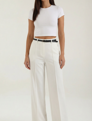 Bertha | Pantalón Amplio de Tela