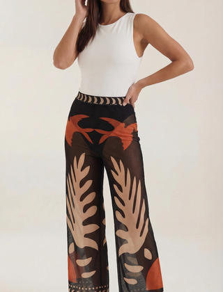 Bea | Pantalón Boho Transparente