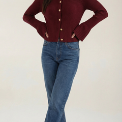 Betty | Suéter de Punto con Botones