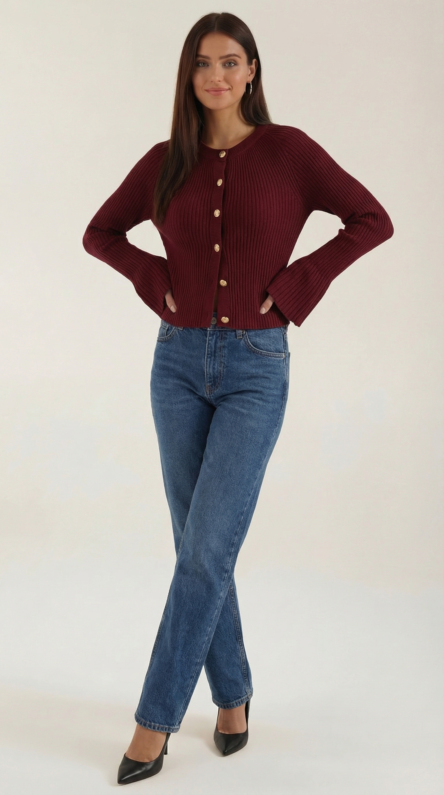 Betty | Suéter de Punto con Botones