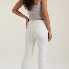 Begoña | Blusa Fruncida con Escote Cuadrado
