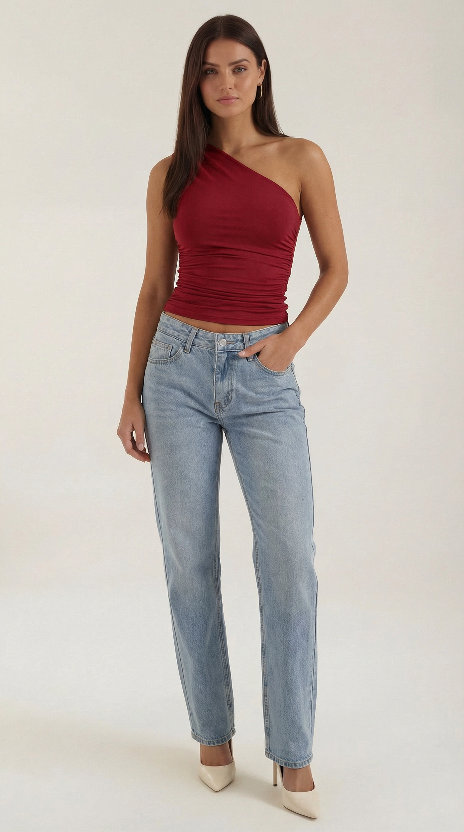 Briony | Top de Un Solo Hombro