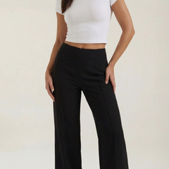 Brooke | Pantalón Baggy de Cintura Media