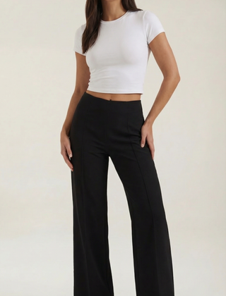 Brooke | Pantalón Baggy de Cintura Media