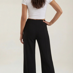 Brooke | Pantalón Baggy de Cintura Media