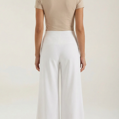 Brooke | Pantalón Baggy de Cintura Media