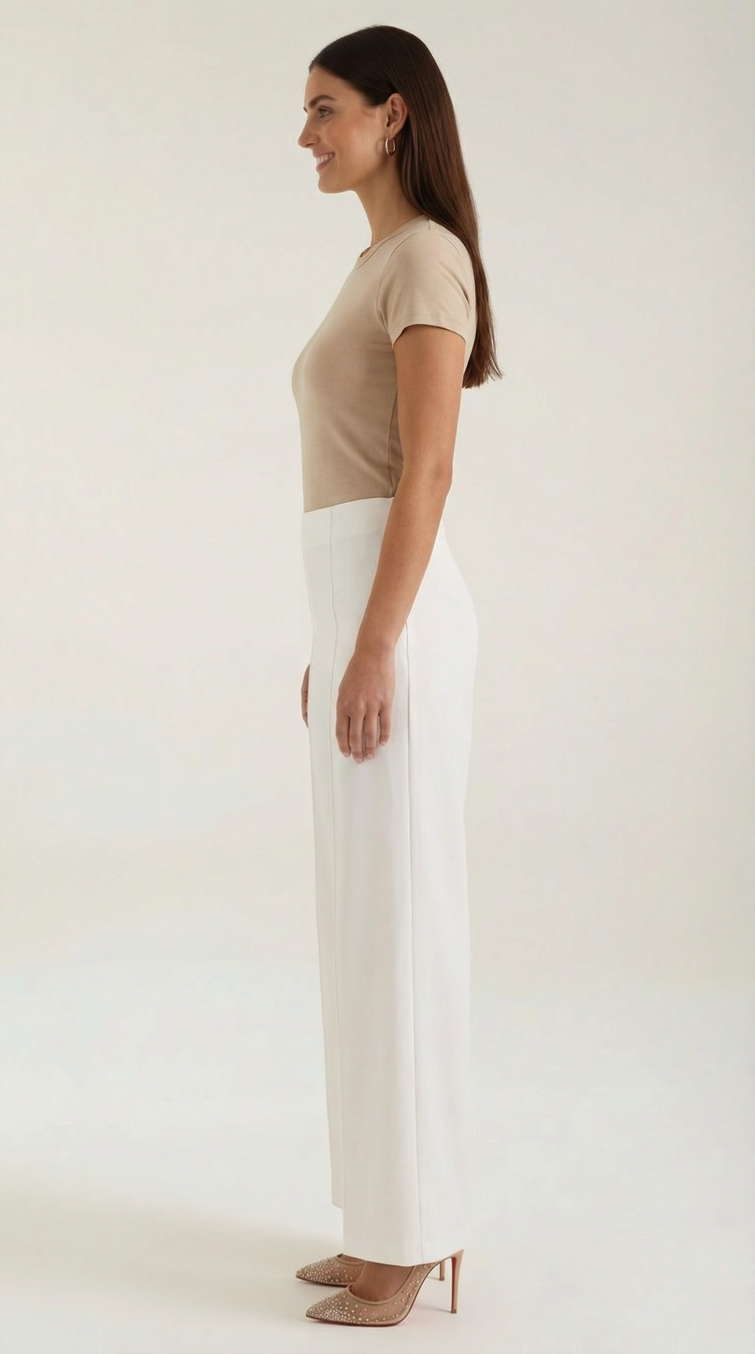 Brooke | Pantalón Baggy de Cintura Media