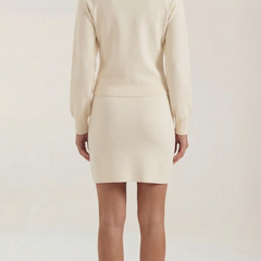 Carrie | Conjunto de Punto con Falda