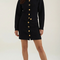 Carrie | Conjunto de Punto con Falda