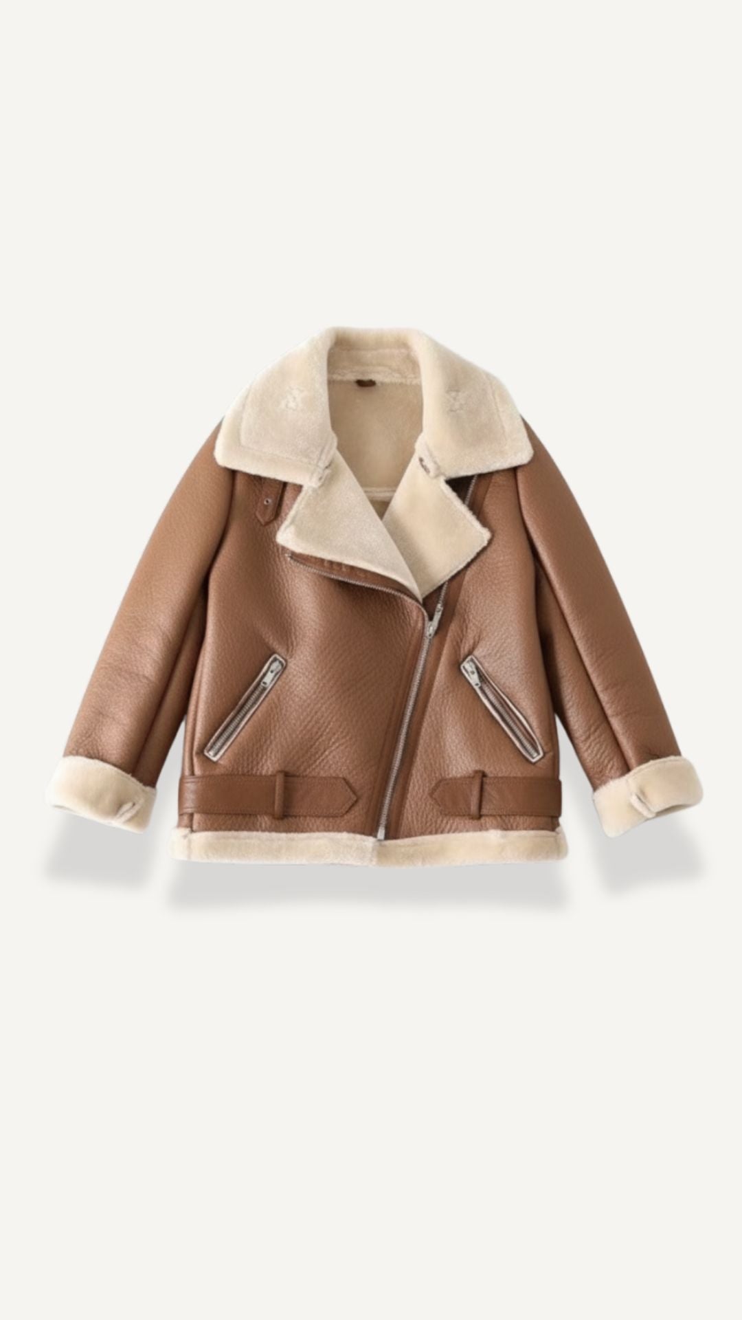 Christine | Chaqueta de Forro Polar con Cinturón