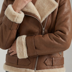 Christine | Chaqueta de Forro Polar con Cinturón