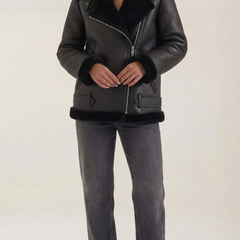 Christine | Chaqueta de Forro Polar con Cinturón