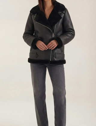 Christine | Chaqueta de Forro Polar con Cinturón