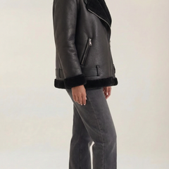 Christine | Chaqueta de Forro Polar con Cinturón