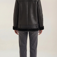 Christine | Chaqueta de Forro Polar con Cinturón