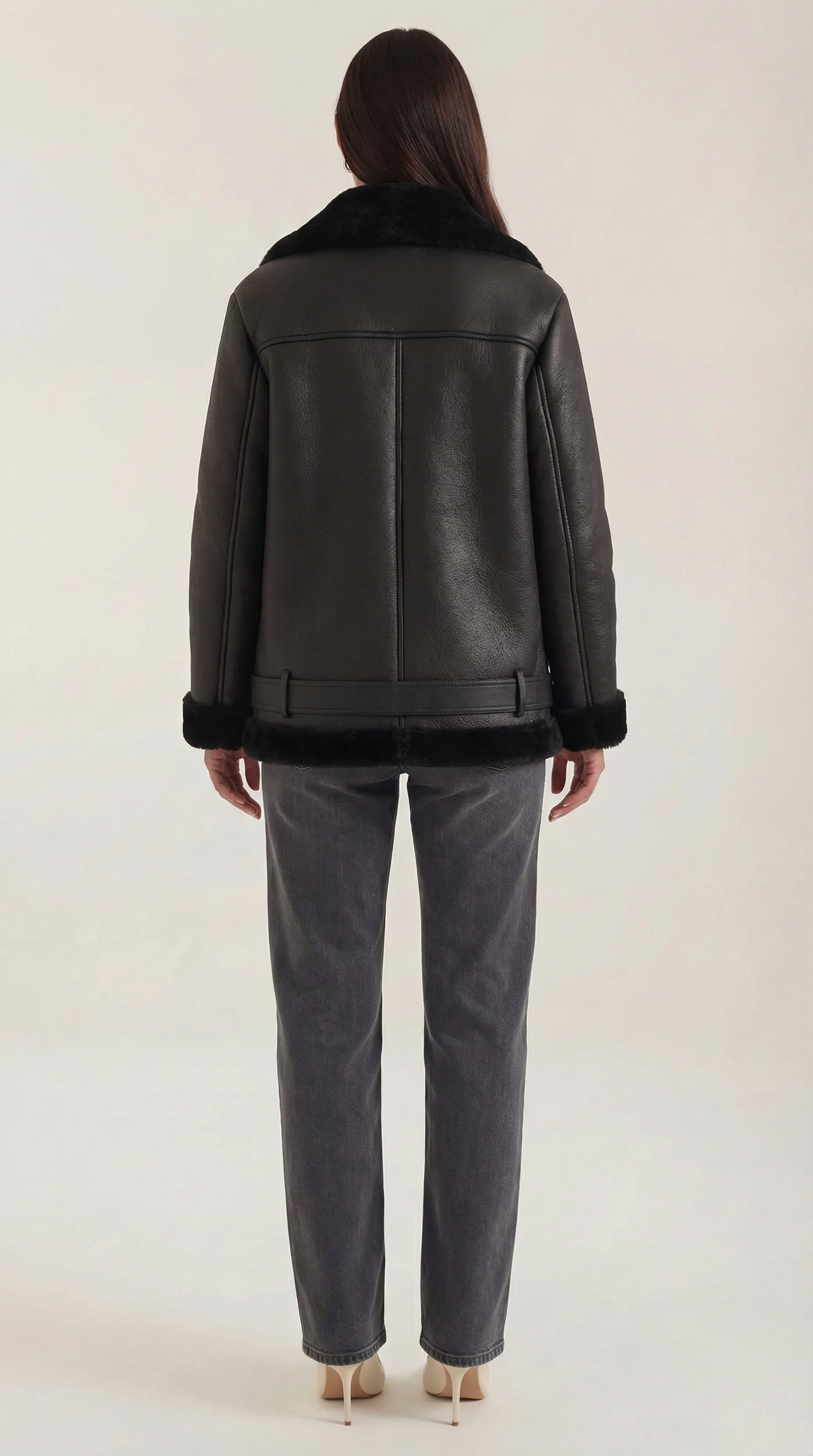 Christine | Chaqueta de Forro Polar con Cinturón