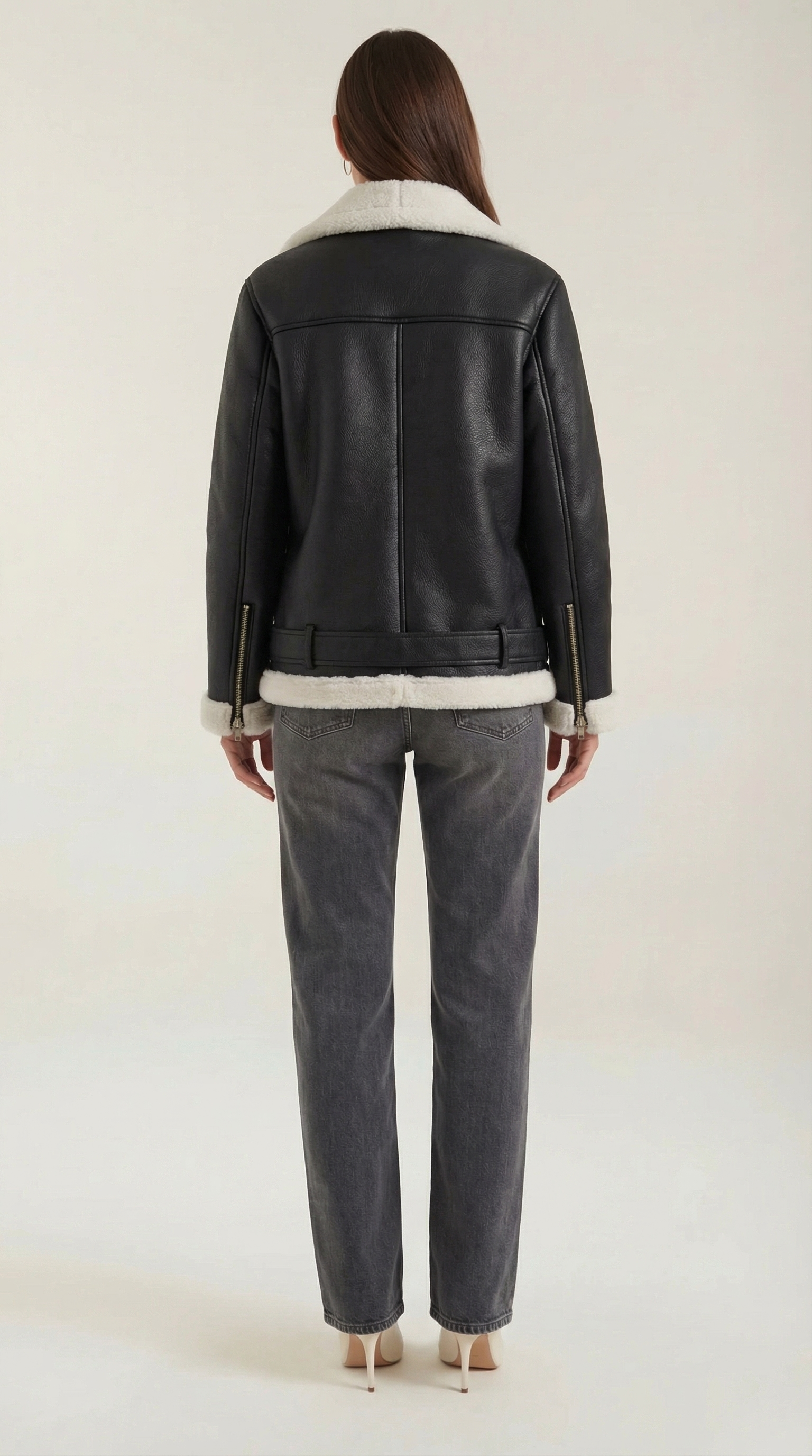 Christine | Chaqueta de Forro Polar con Cinturón