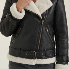 Christine | Chaqueta de Forro Polar con Cinturón